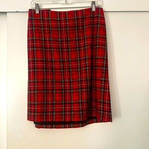Talbots Plaid Skirt